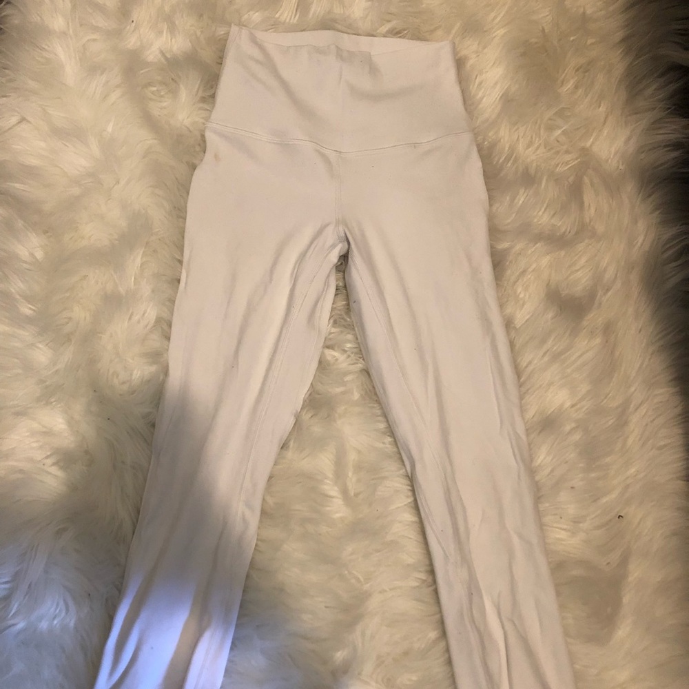 White leggings